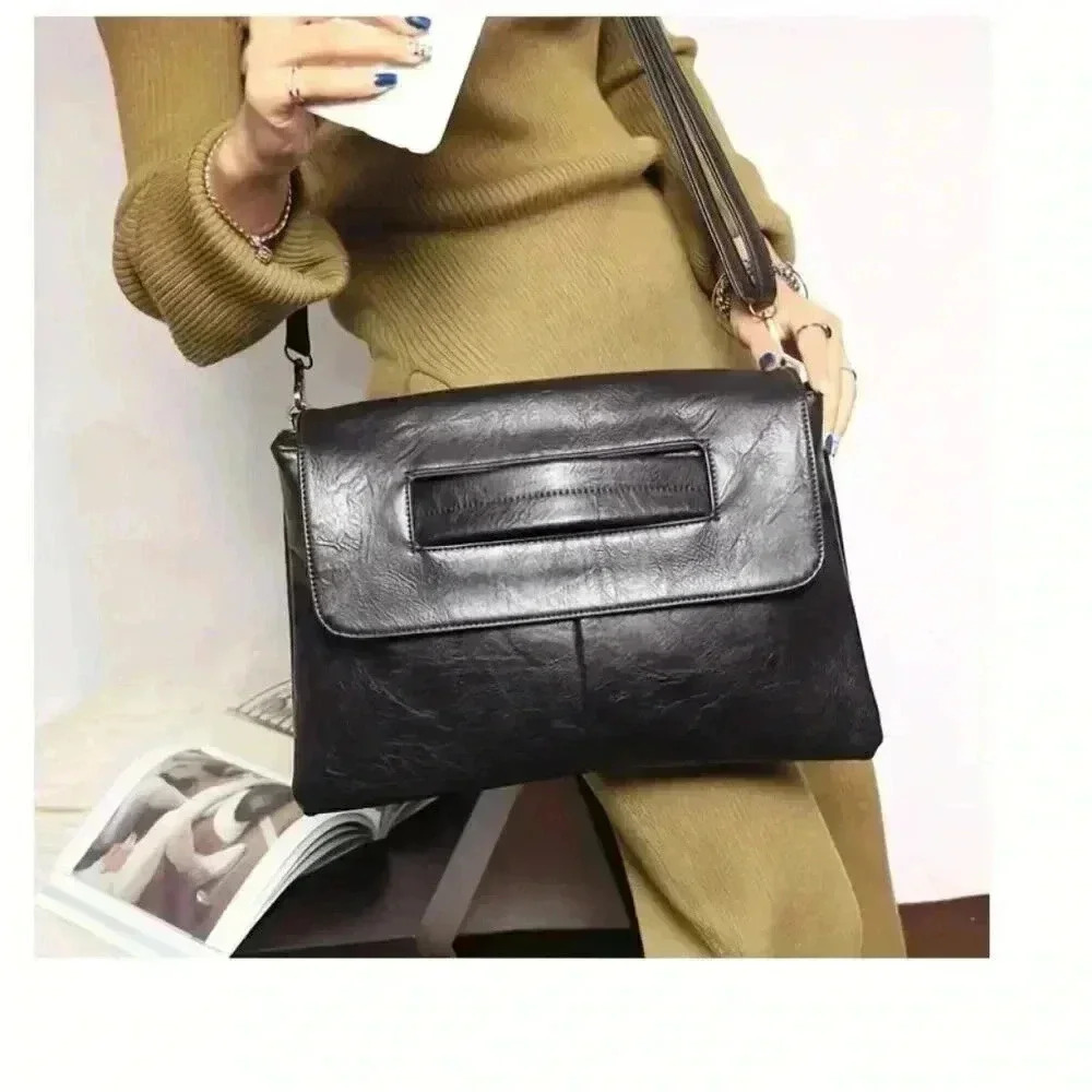 Large Clutch Purse/ (Light Brown) - Picture 4 of 11